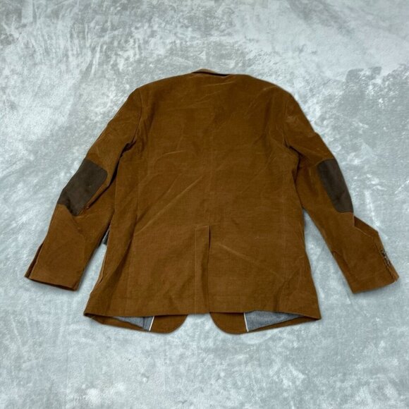 Mens JOS A. Bank Reserve Tailored Fit Brown Corduroy Blazer  Size L  6318 - Picture 2 of 11